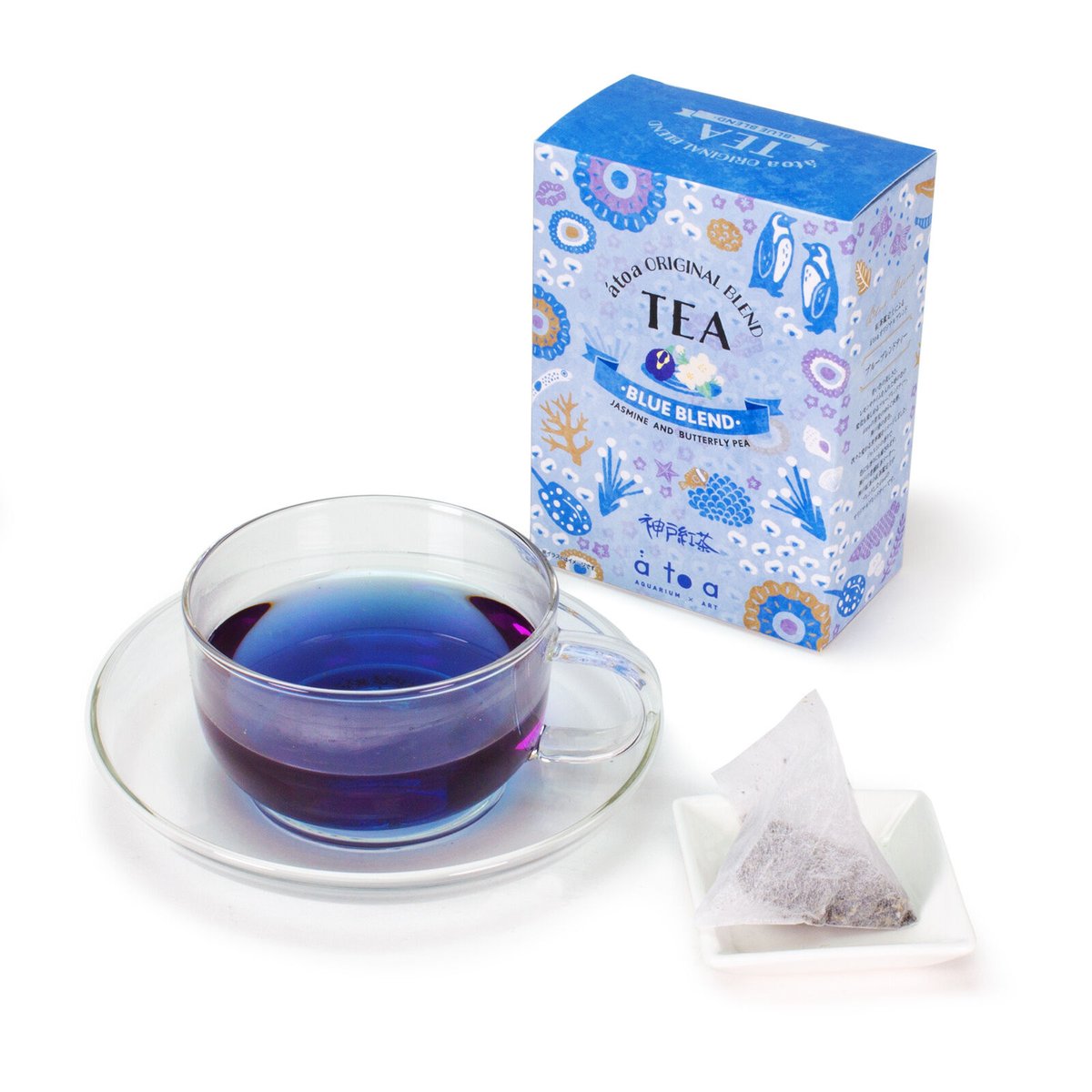 átoa×神戸紅茶 ブルーブレンドティー | átoa MUSEUM SHOP