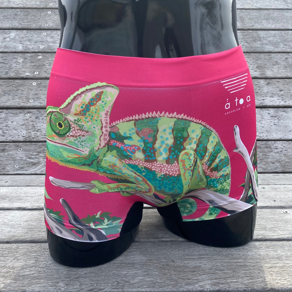 シームレスボクサーパンツ カメレオン | átoa MUSEUM SHOP アトア