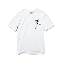 【再販】ホワイトTシャツ：Small Runner around your heart