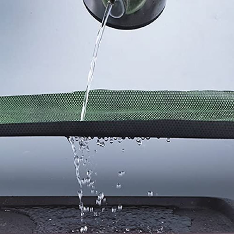 防草シート 300g/m2の高耐久性 長期間敷直し不要 1×5m濃芝緑色 厚手 高