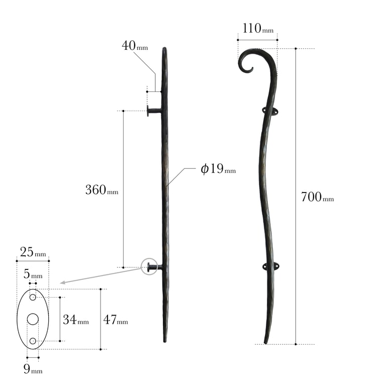 Scroll 19φ 15