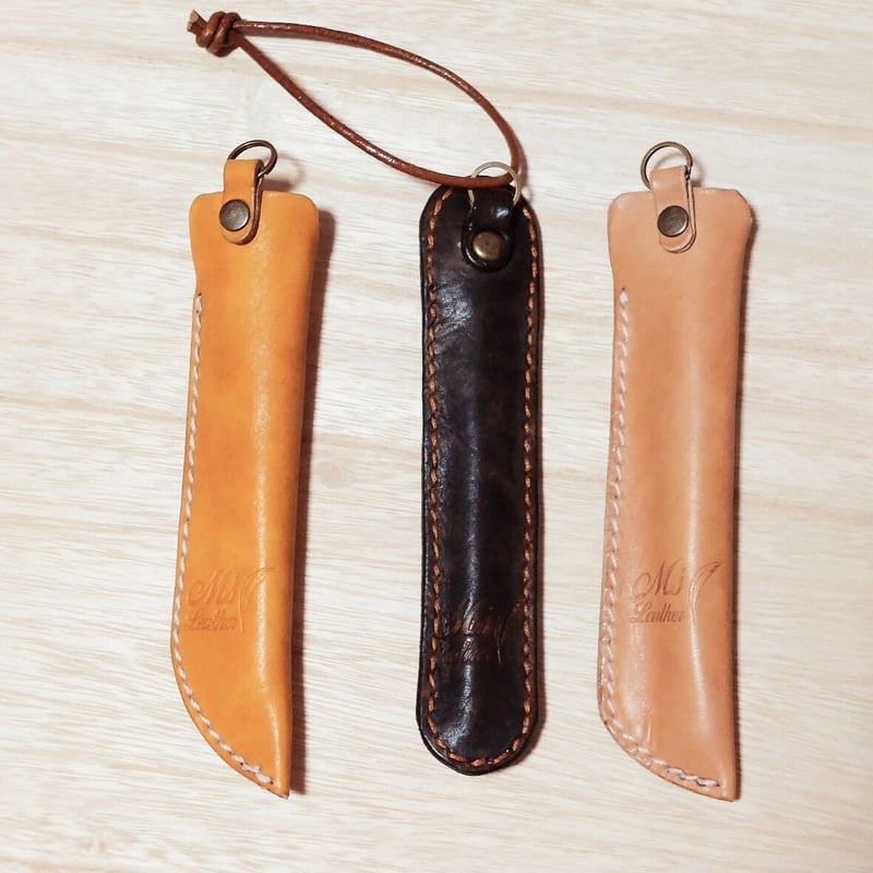 未使用GANZO 1本差し革製ペンケース 未使用GANZO 1本差し