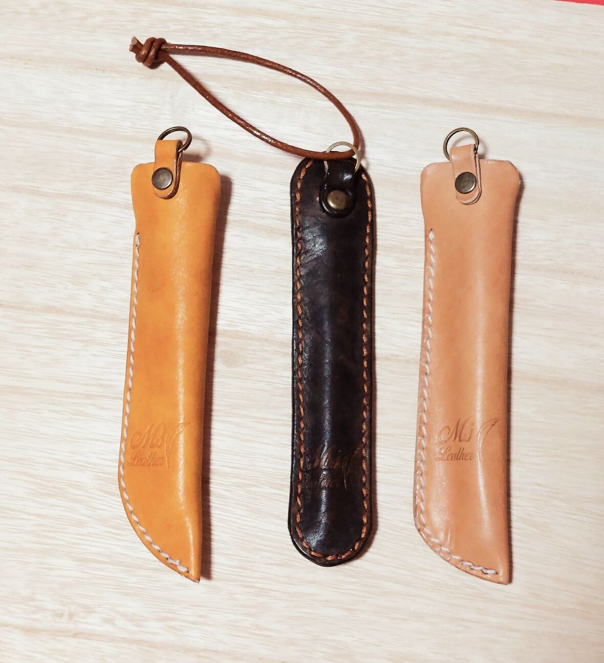 一本差しペンケース | M's Leather