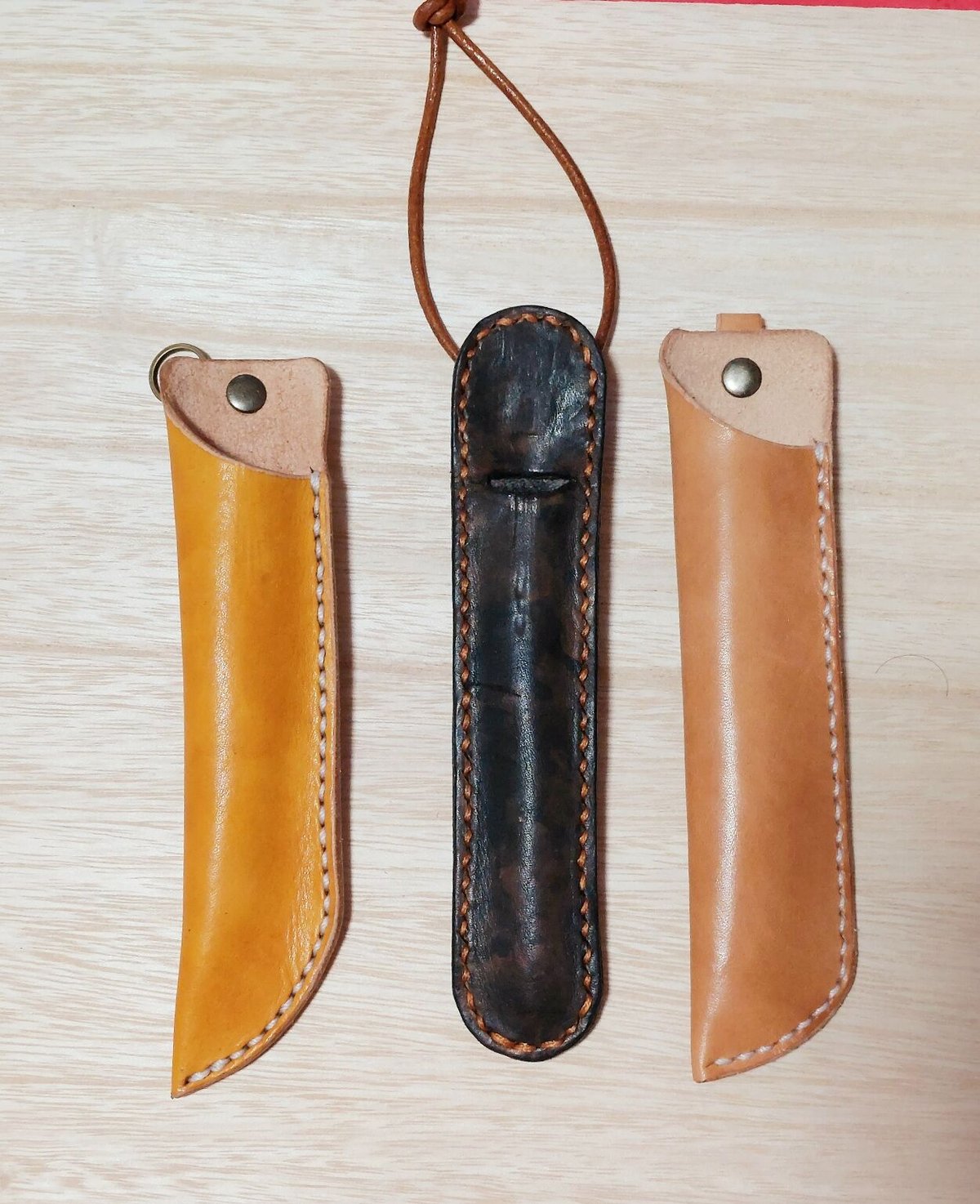 一本差しペンケース | M's Leather