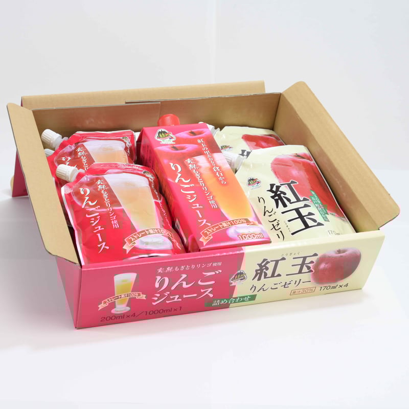 夢の森ギフト A－2 (夢の森 ストレート果汁100％ りんごジュース 1L