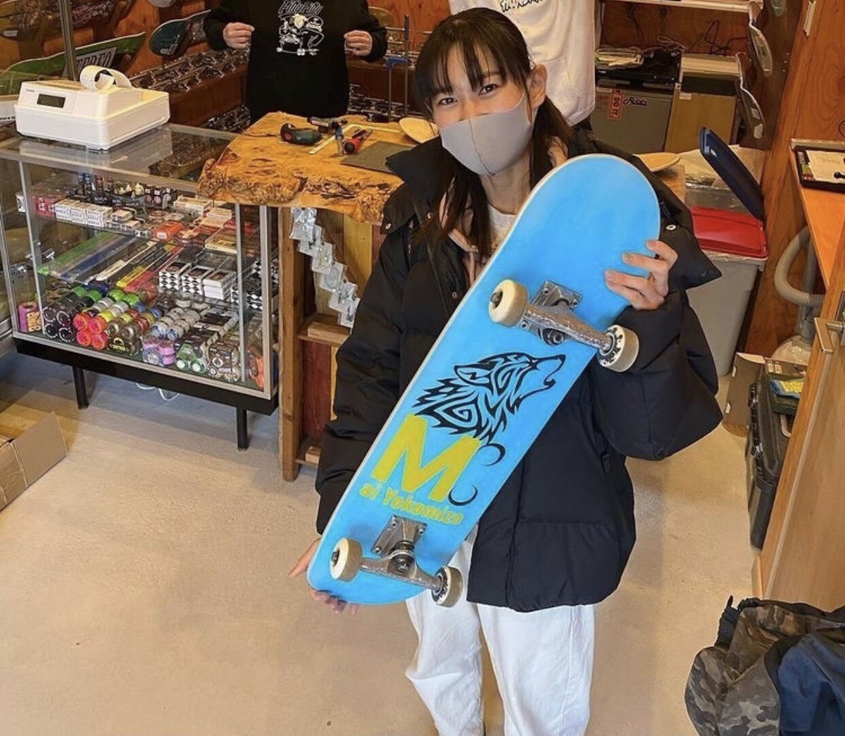 RifleSkateboards Mai Yokomizo ゲストモデル オーダーメイド RifleSkateboards Mai Yokomizo ゲストモデル オーダーメイド