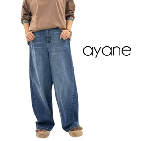 ayane(アヤン）バレルレッグデニムパンツ 816329