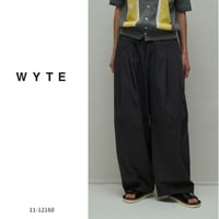 WYTE ( ワイト ) 【 11-12160 】 オーガニックオウミダイイージーワイドトラウザーズ