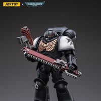 Warhammer 40k Black Templars Outrider Valtus 1/18 Scale Figure