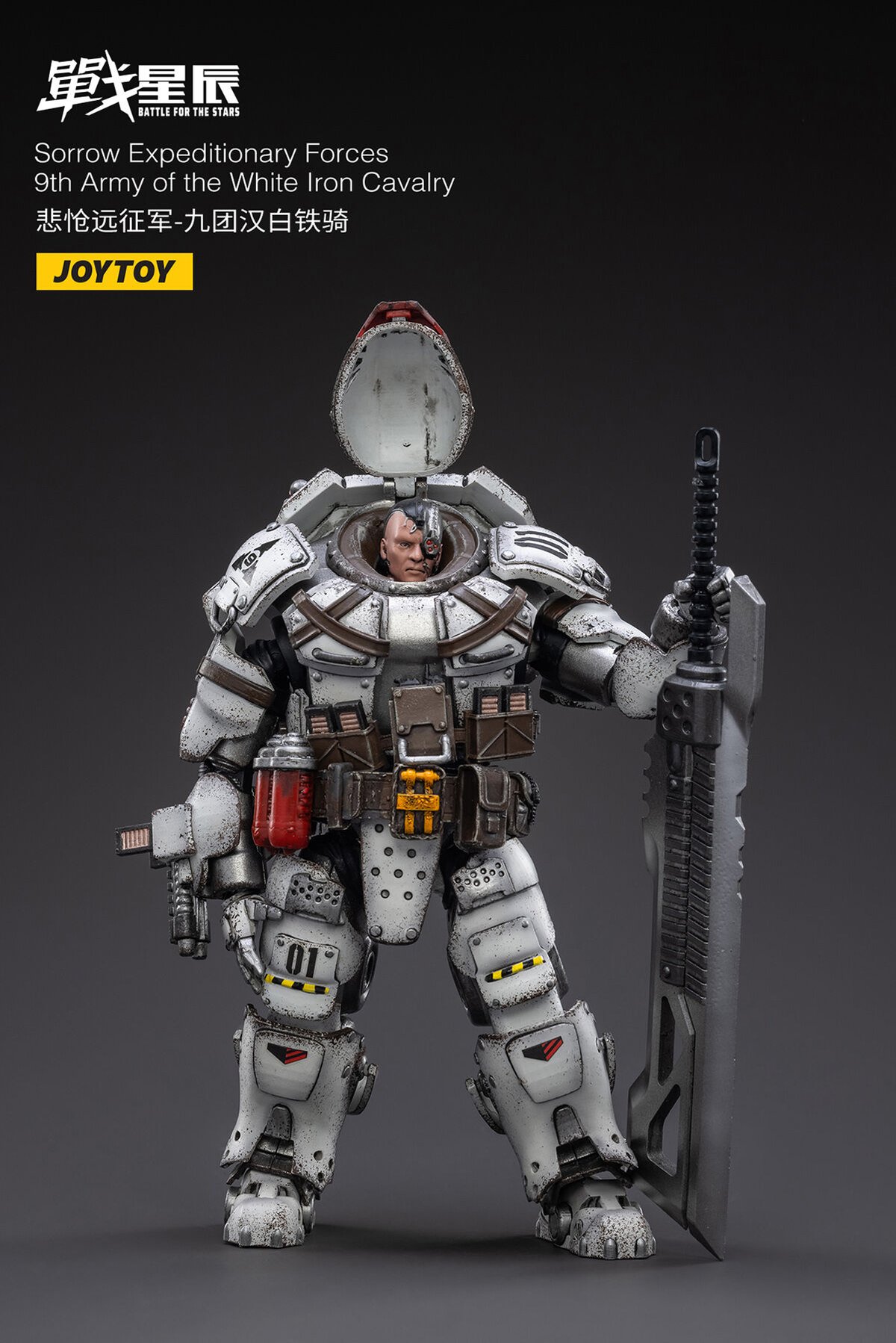 JOYTOY戦星辰 悽愴たる遠征軍 白鉄騎兵隊第九連隊 1/18スケール