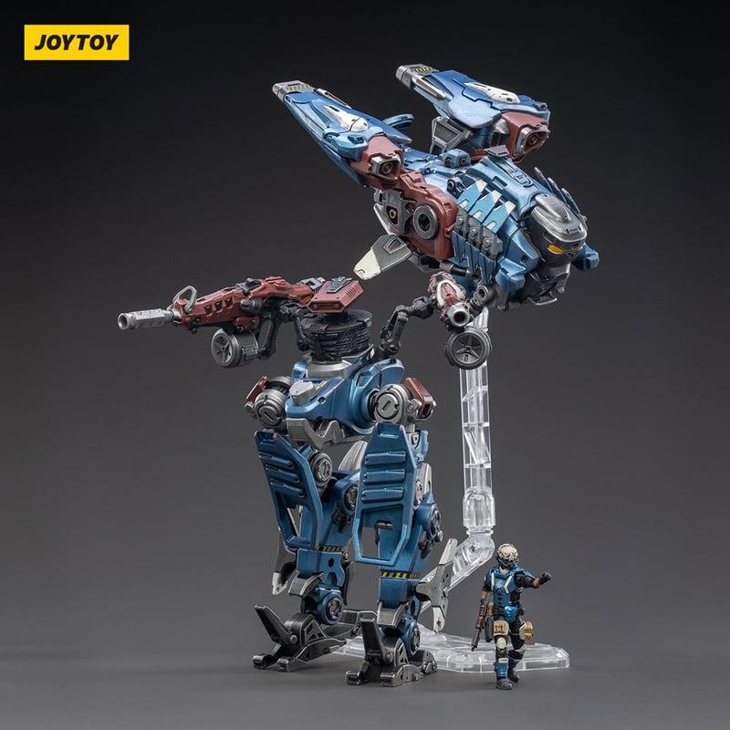 JOYTOY暗源 「猛獄01」コンビネーション作戦メカ青色塗装Ver. 1/25