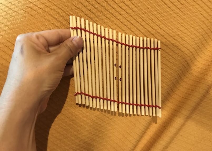 南京玉すだれ　映える赤　真竹　入門者用 51cy2ASjwgL.jpg