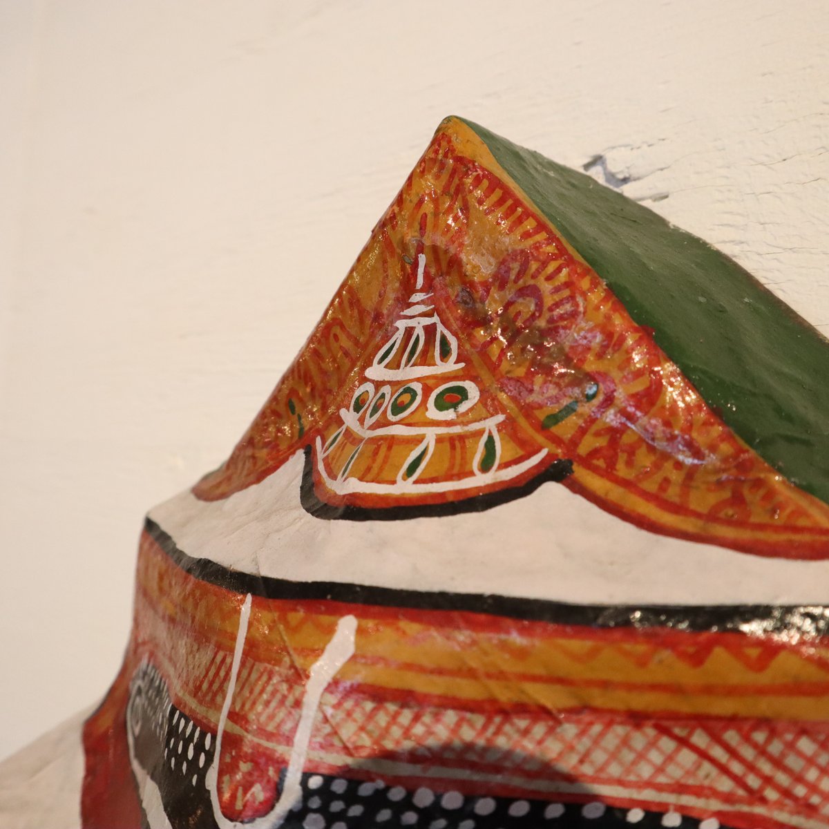 希少、博物館、ジャガンナート、インド、お面、三点セット、サイズ大