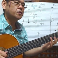 ソロギターの仕組みNo-2_「虹の彼方に」(上級向)