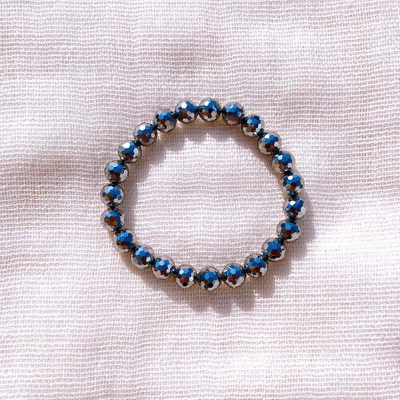 男性用]テラヘルツブレスレット8㎜128面カット | CommuNekko's STORE