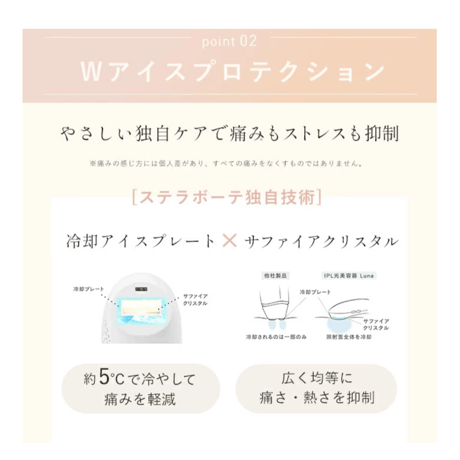IPL 光美容脱毛器Luna（ルナ）無添加化粧水１本プレゼント付き🎁