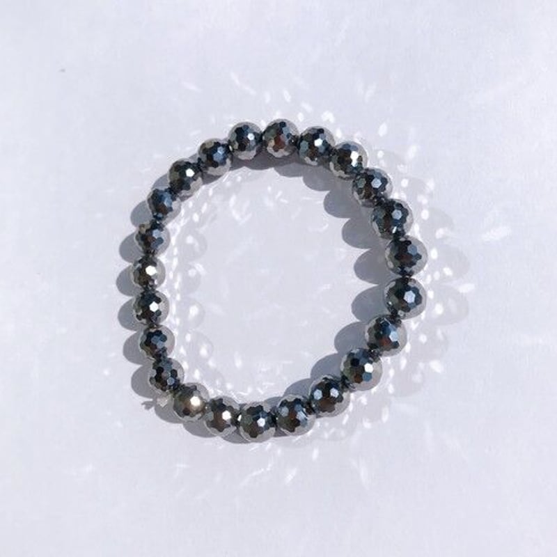 男性用]テラヘルツブレスレット8㎜128面カット | CommuNekko's STORE