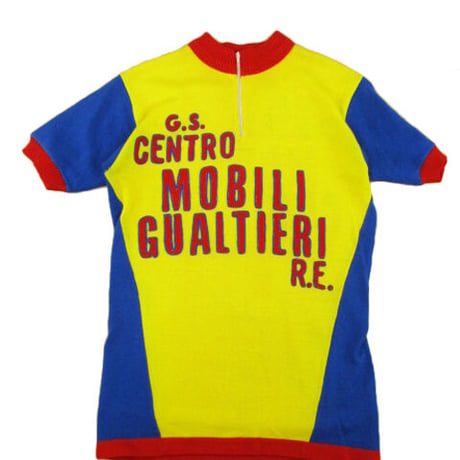 80’s “G.S. CENTRO MOBILI GUALTIERI R.E.” wool cycle jersey