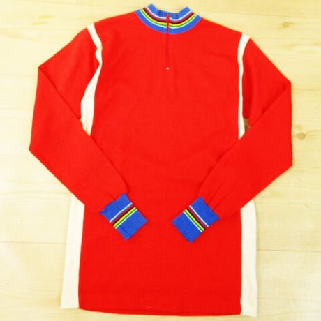 80’s wool cycle jersey long sleeve