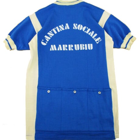 80’s “CANTINA SOCIALE MARRUBIU” wool cycle jersey