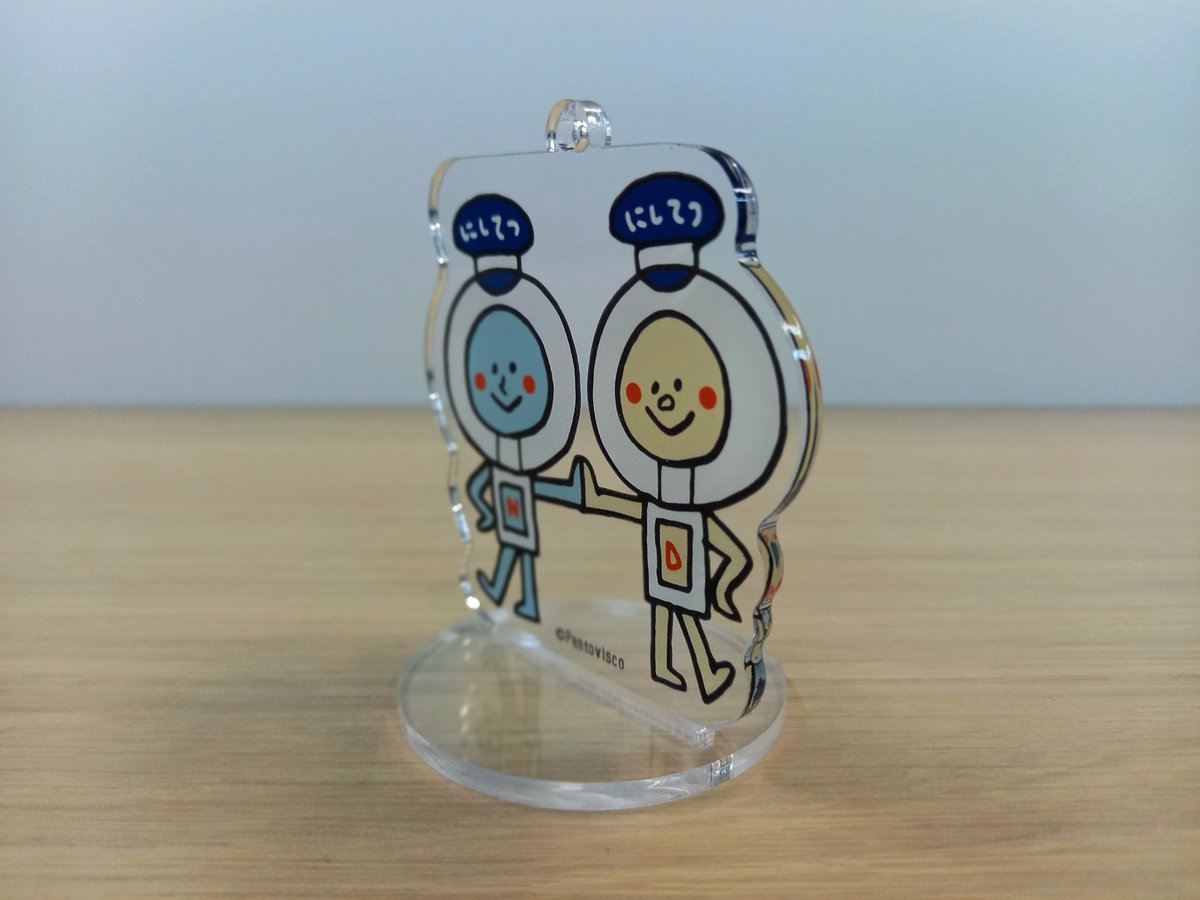 西鉄電車グッズ第三弾！】ガタンコとゴトンコ アクリルスタンド