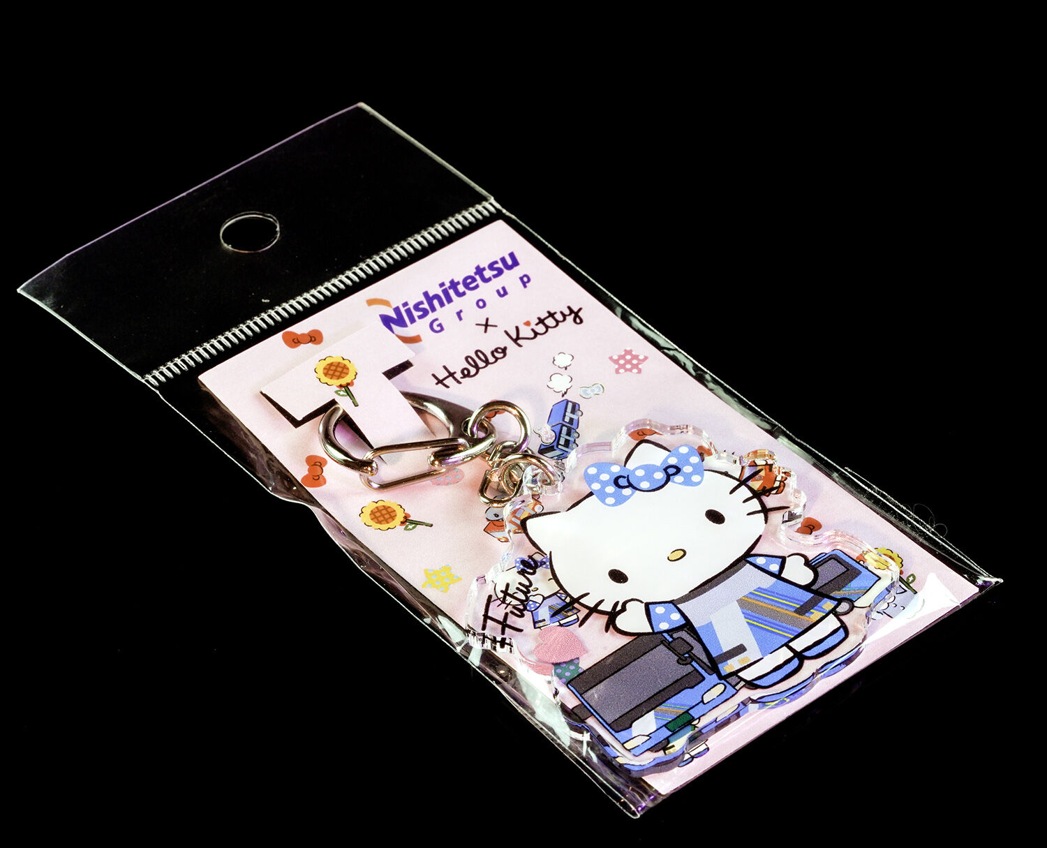 ハローキティ　スクールバスキーホルダー original