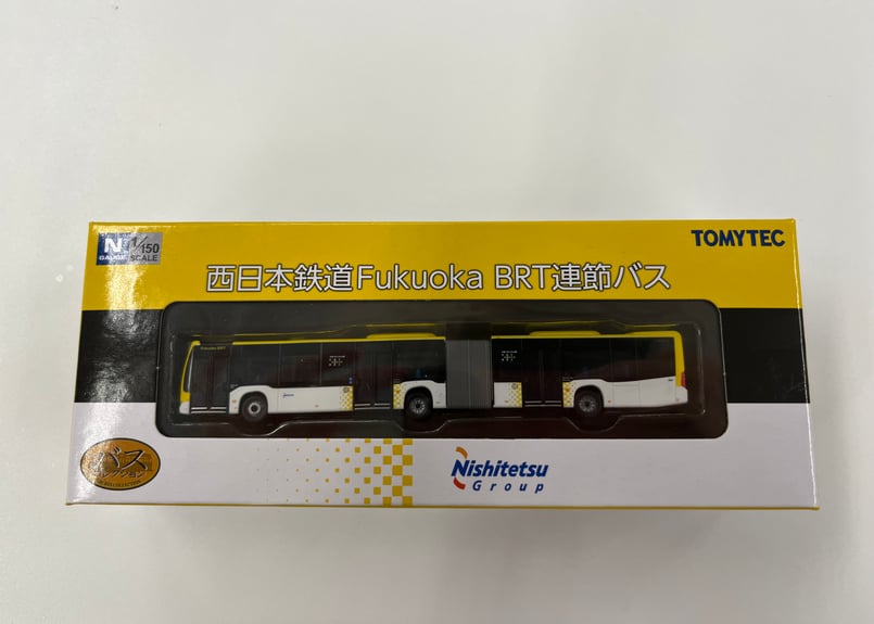 バスコレクション 西鉄 福岡BRT 連節バス ベンツ シターロ 2台セット トミーテック ザ・バスコレクション 1/150 メルセデスベンツ