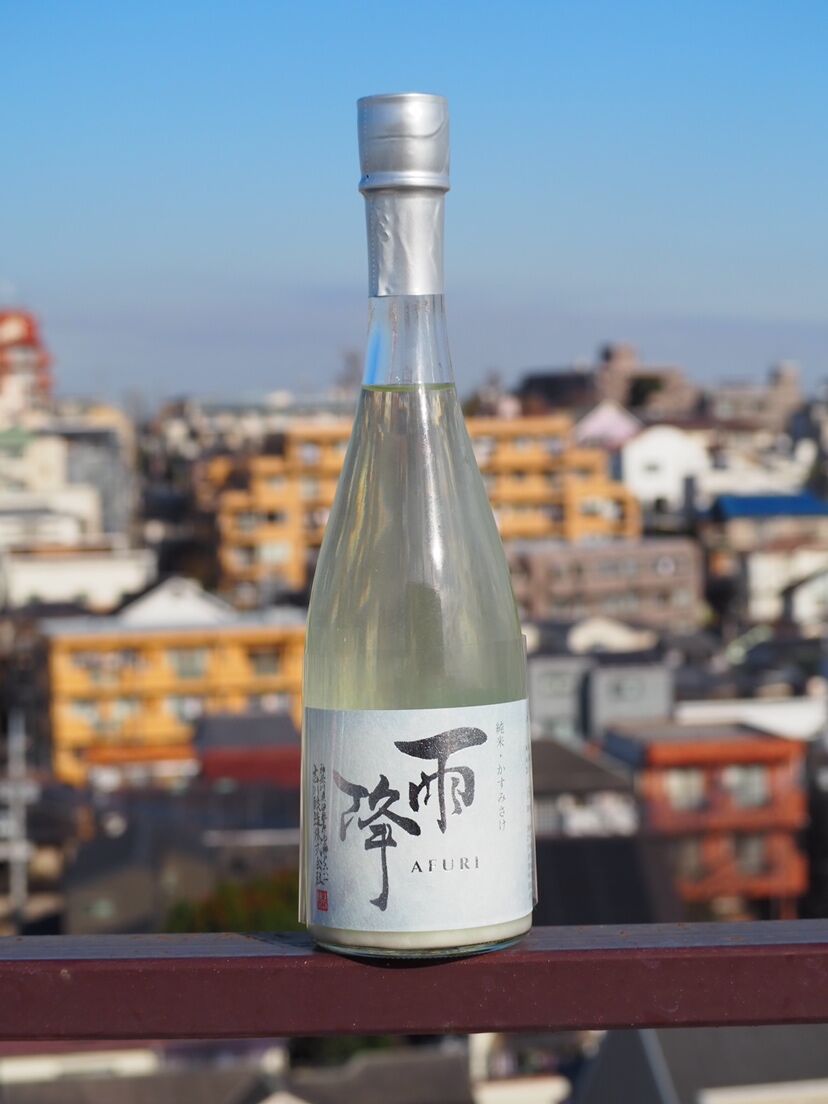 sake。　雨降　純米かすみさけ/720ml