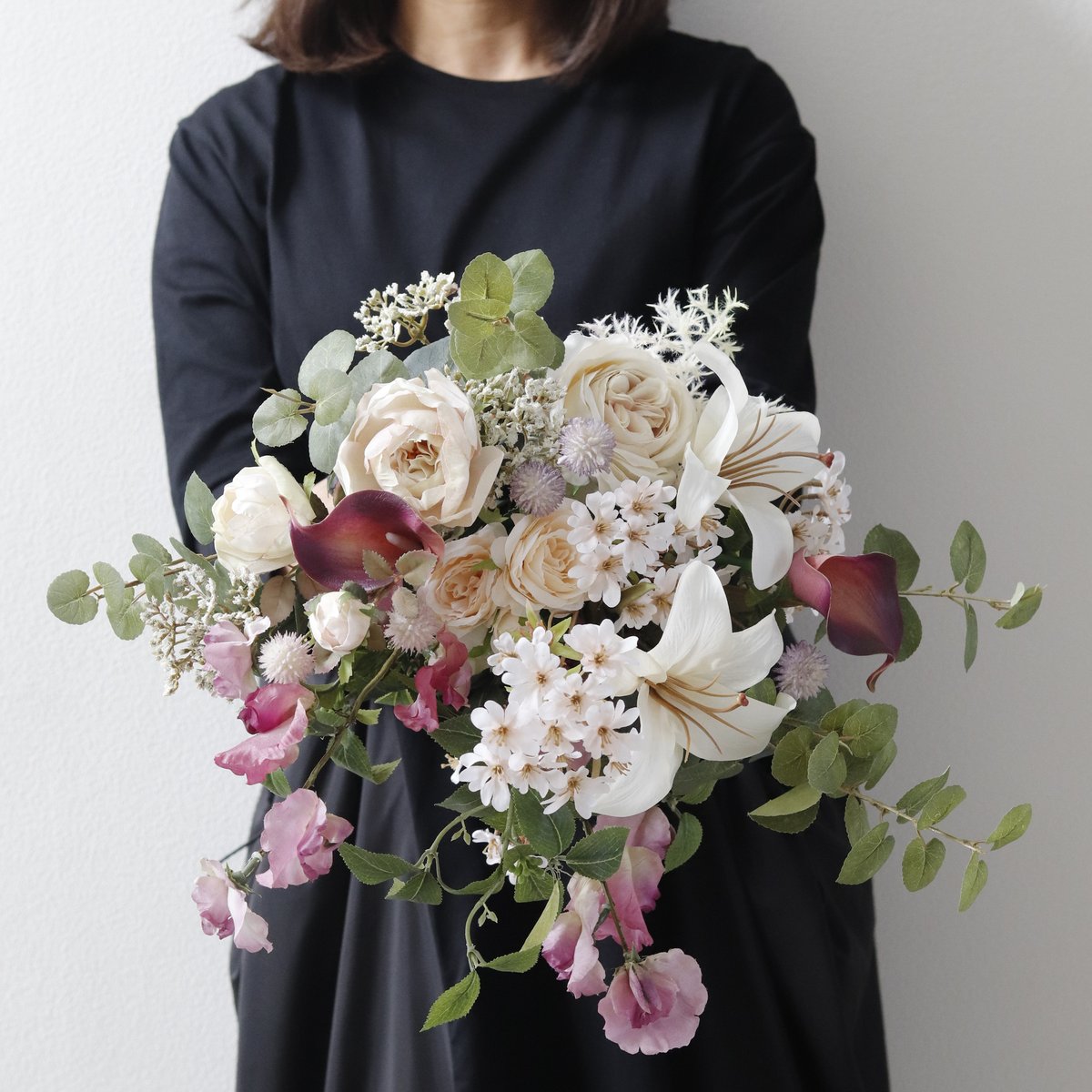 アーティフィシャルフラワーのブーケ〜antique elegant アーティフィシャルフラワーのブーケ〜antique elegant