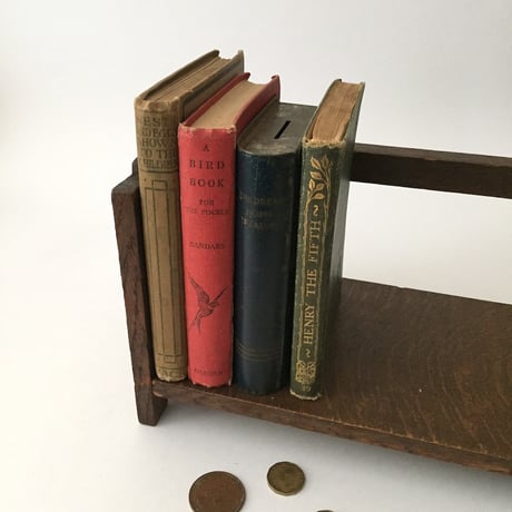 money tin box / アンティークブック型貯金箱