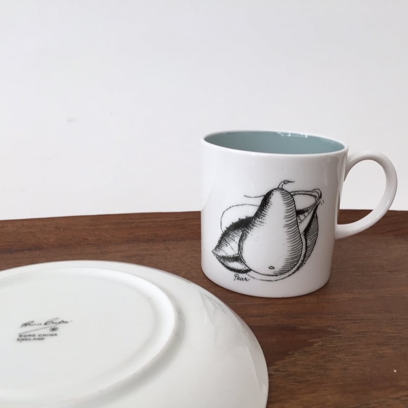 Susie Cooper black fruit c&S / スージークーパーブラックフルーツ