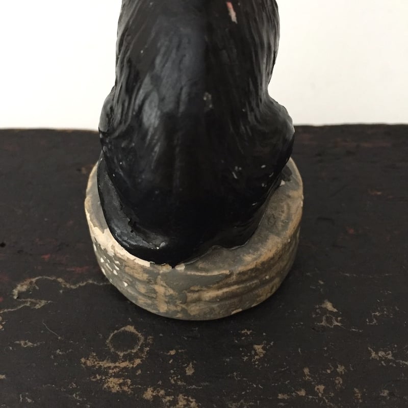black cat figure / アンティーク黒猫おきもの | cocon