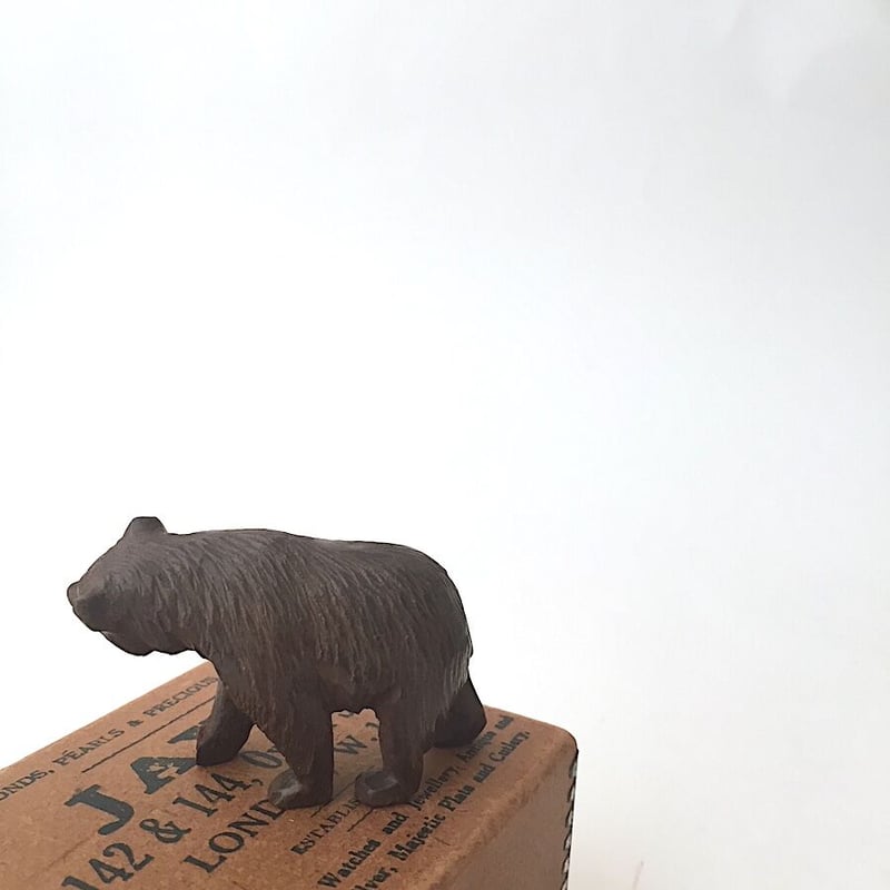 wooden bear アンティーク木くま スイス 木熊 | cocon