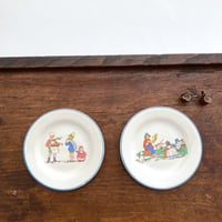 mini plate / アンティークままごとキッズプレート