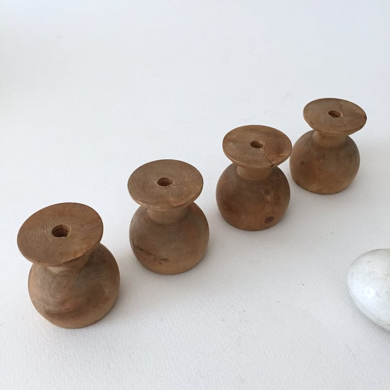 wooden egg cup / アンティークウッドエッグスタンド | cocon