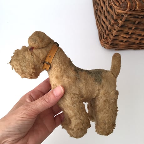 stuffed dog / アンティークテリア犬のぬいぐるみ