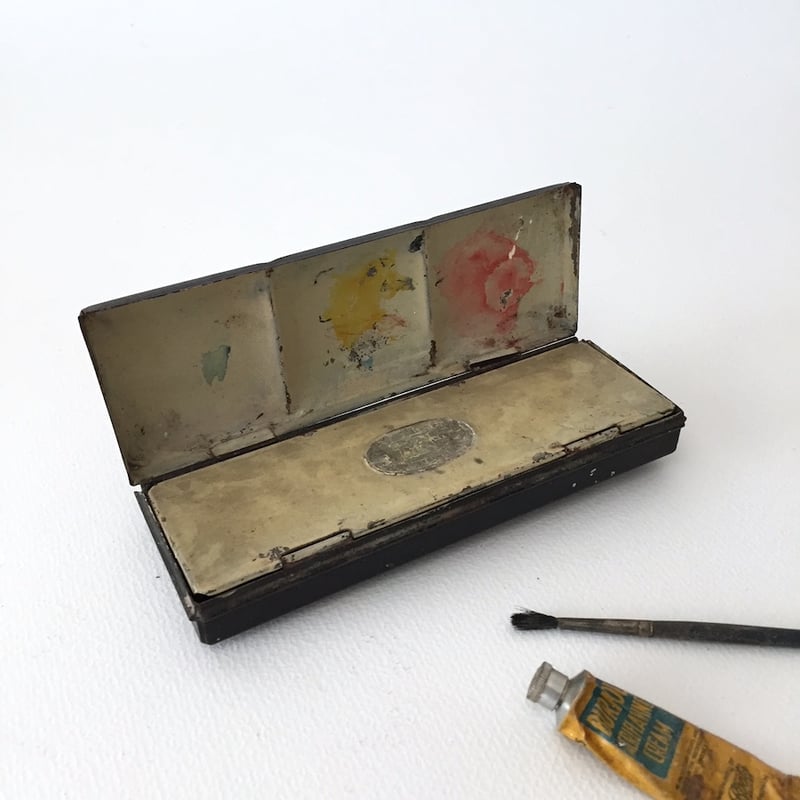 palette / アンティーク水彩絵の具パレット | cocon