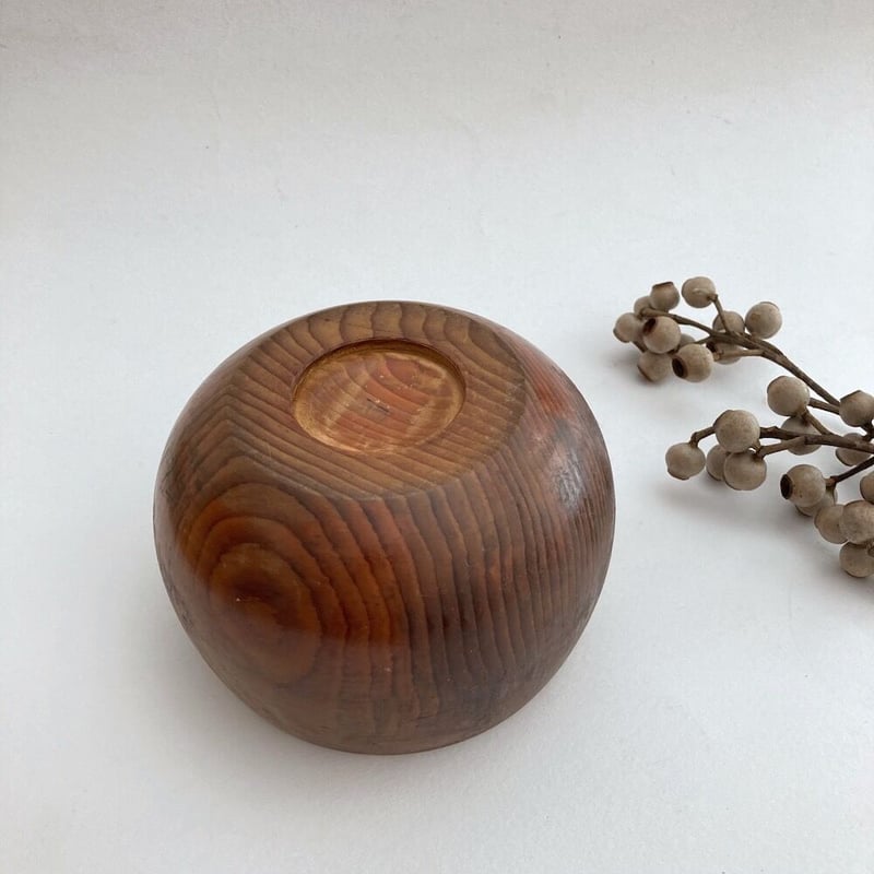 wooden bowl ヴィンテージウッドのボウル チーク材 北欧 | cocon