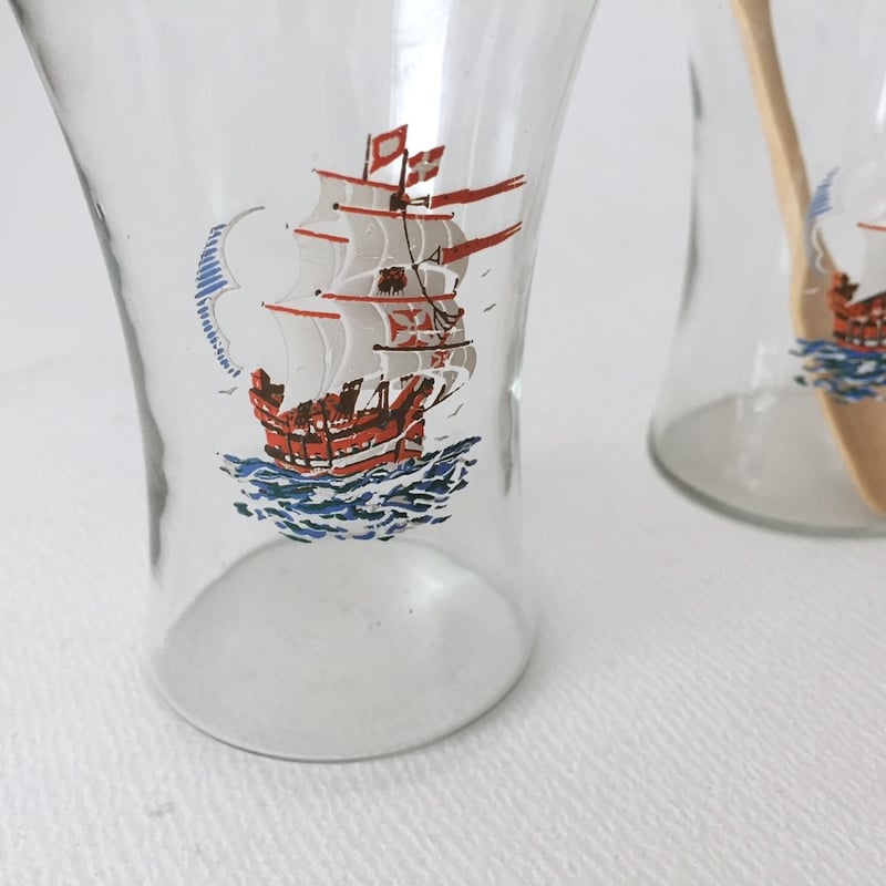 帆船ガラスプリント