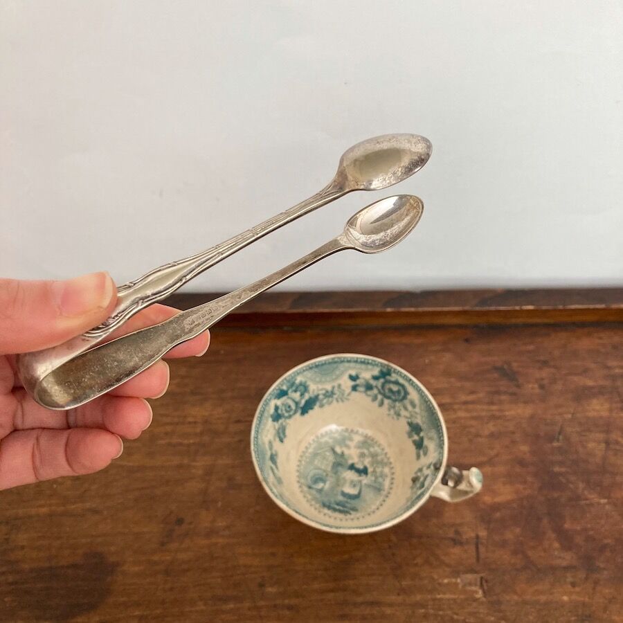 イギリス シルバーシュガートング １９３０年 sugar tong アンティークシルバーシュガートング イギリス | cocon