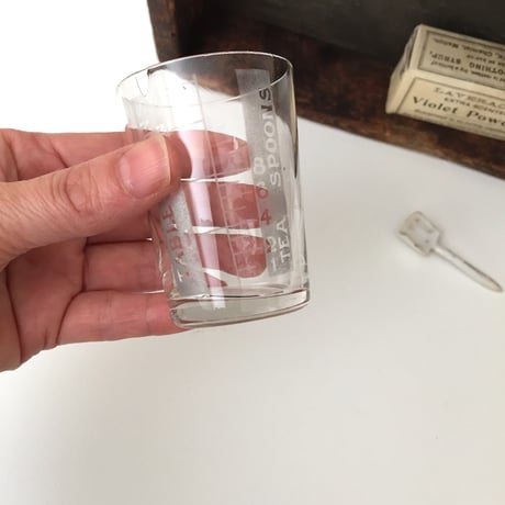 measure glass /アンティークメジャーグラス