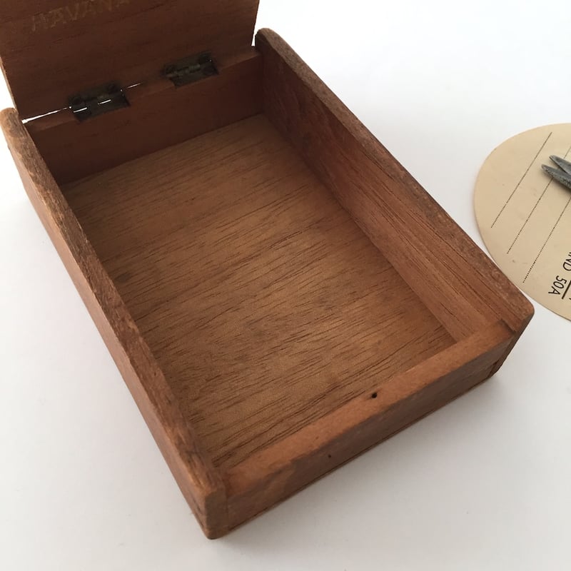wooden box / アンティーク木箱 | cocon