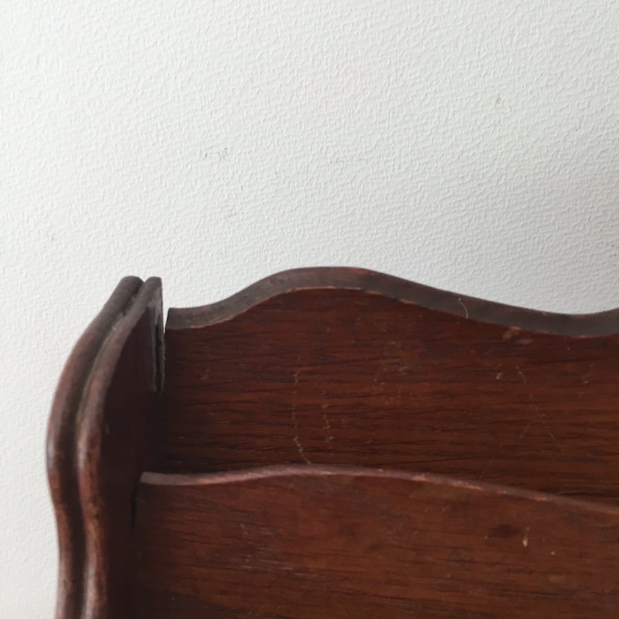 letter rack /アンティークレターラック レタースタンド 卓上収納 | cocon