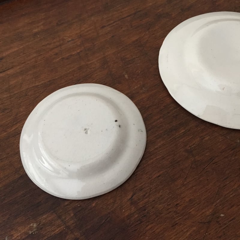 small plate / アンティーク小さなままごとプレート | cocon