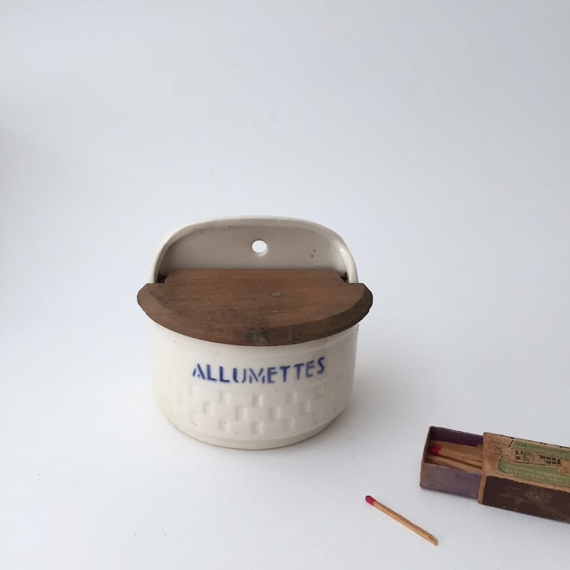 wooden case /アンティークフランスマッチケース | cocon