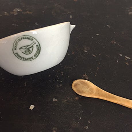 mini bowl / アンティーク蒸発皿