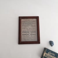 picture frame / アンティークピクチャーフレーム 木枠額装