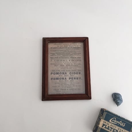 picture frame / アンティークピクチャーフレーム 木枠額装