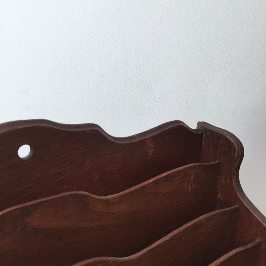 letter rack /アンティークレターラック レタースタンド 卓上収納 | cocon