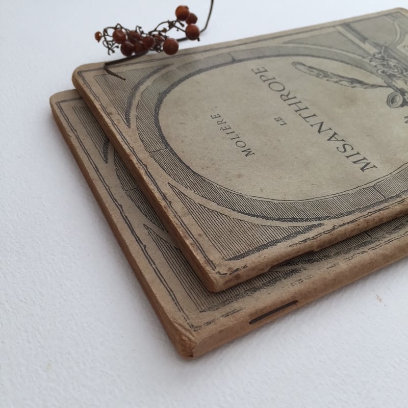old book / フランス古書 MISANTHROPE FABLES CHOISIES |